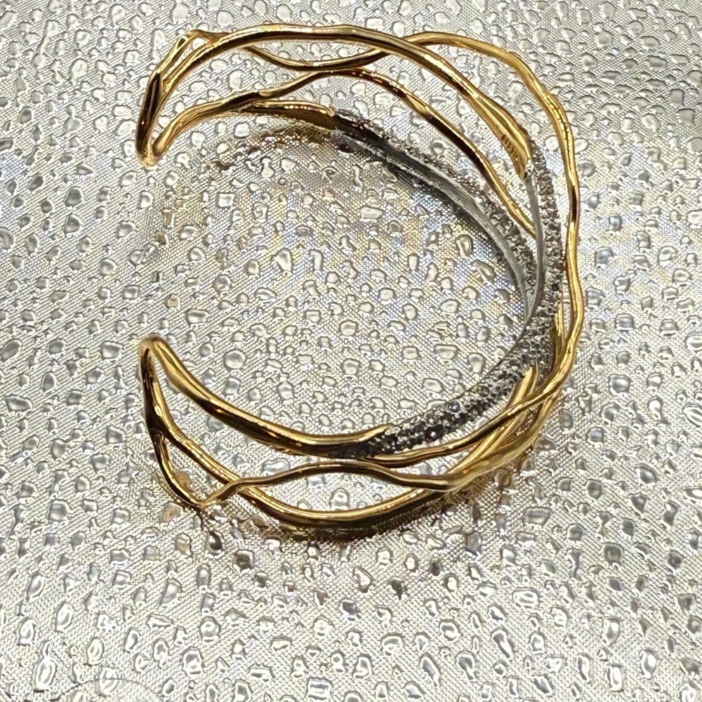 Alexis Bittar Solanales Crystal Cuff Bracelet - Picture 4 of 11